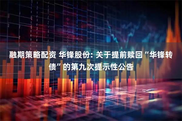 融期策略配资 华锋股份: 关于提前赎回“华锋转债”的第九次提示性公告