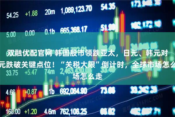 双融优配官网 韩国股市领跌亚太，日元、韩元对美元跌破关键点位！“关税大限”倒计时，全球市场怎么走